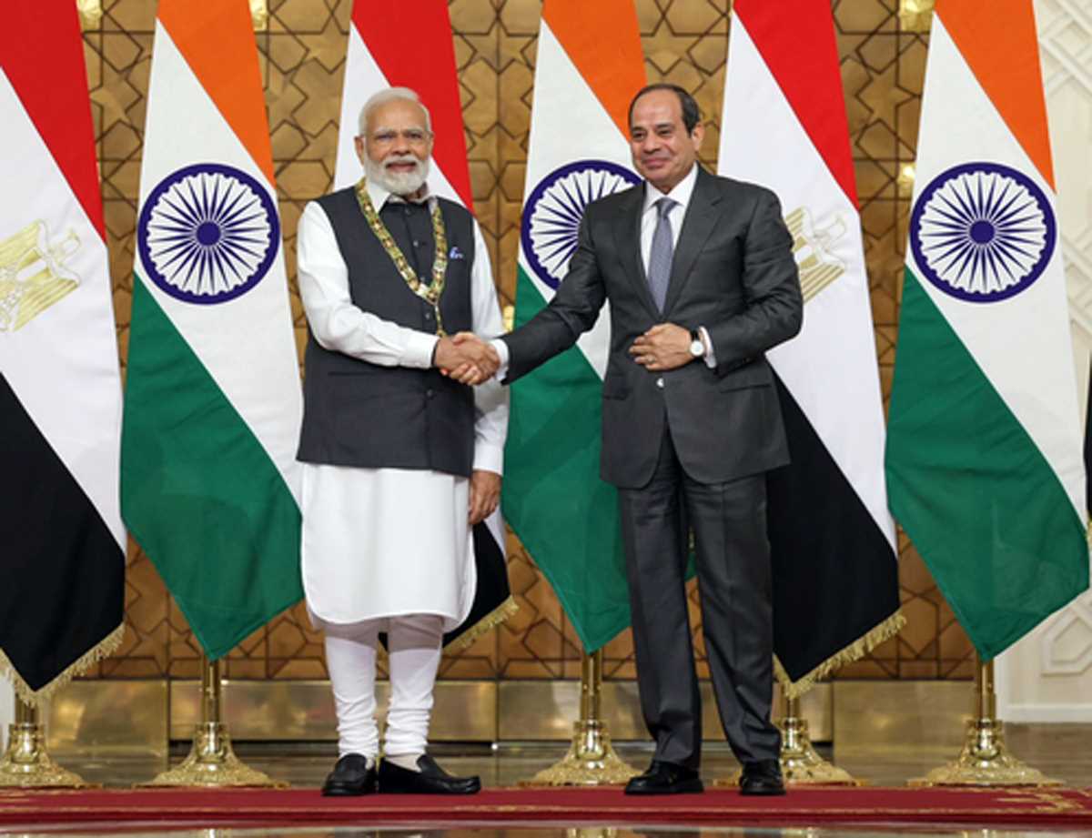 प्रधानमंत्री ने सितंबर में जी20 शिखर सम्मेलन के लिए मिस्र के राष्ट्रपति को आमंत्रित किया है : विदेश सचिव प्रधानमंत्री ने सितंबर में जी20 शिखर सम्मेलन के लिए मिस्र के राष्ट्रपति को आमंत्रित किया है : विदेश सचिव